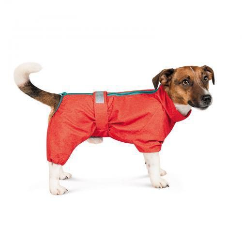 Дождевик Pet Fashion «Rain» для такс, размер S2, червоний | Зображення 1