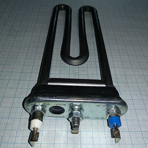 Тэн для стиральной машины 1900w,L-185 с отверстием под термостат,с бортом.Thermowatt(Италия) | Зображення 6