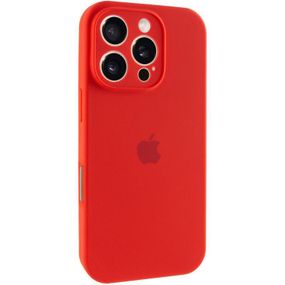 Чохол Silicone Case Full Camera Protective (AA) для Apple iPhone 14 Pro Max (6.7") Червоний / Red