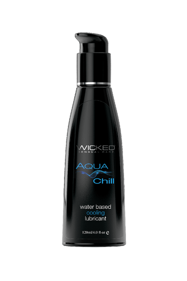 Охолоджуючий лубрикант WICKED AQUA CHILL на водній основі, 120 мл Sex Aura
