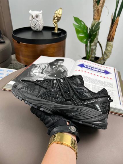 Кросівки ASICS Gel-Kahana TR V2 GTX  All Black весна / осінь А4487 | Зображення 4