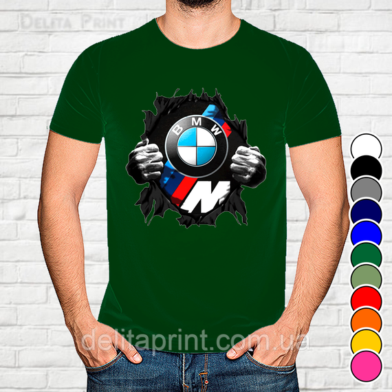 Футболка з принтом авто "BMW/БМВ" | Зображення 2