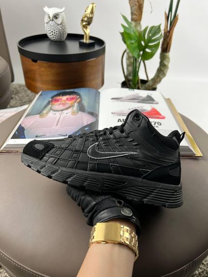 Чоловічі зимові кросівки  P-6000 Black Fur  , В'єтнам 44 28 | Зображення 4