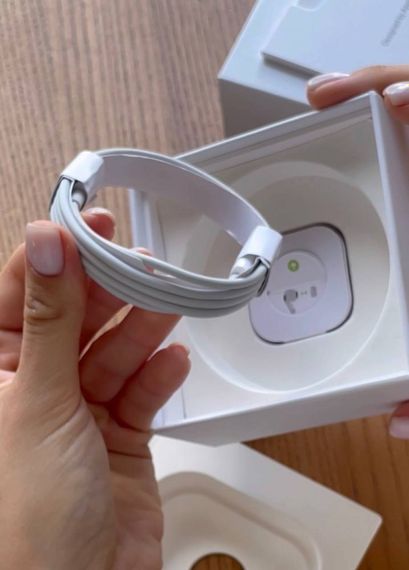AirPods Pro ( без Шумоподавлення) Білі + Клінер для очистки + Чохол | Зображення 2