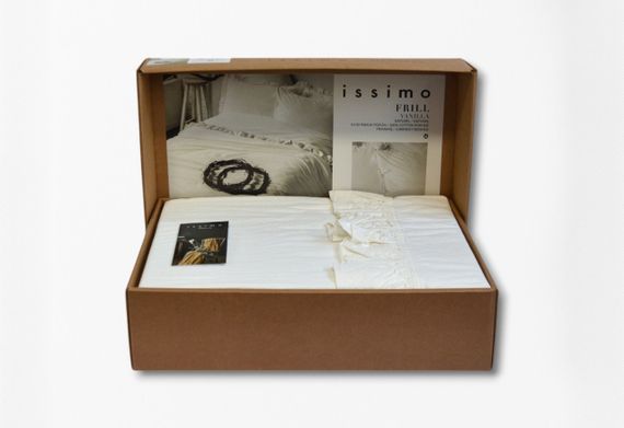 Постільна білизна Issimo Frill Poplin 200 х 220 см Vanilla | Зображення 5