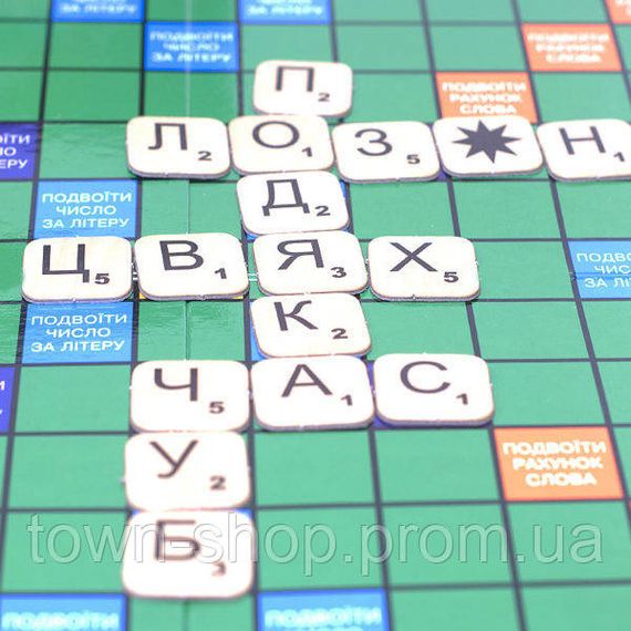 Настольная игра Эрудит. Игра в слова Arial 910107 на укр. языке | Зображення 2