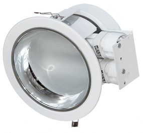 Потолочный светильник врезной  DL-03 W 2x13W WH