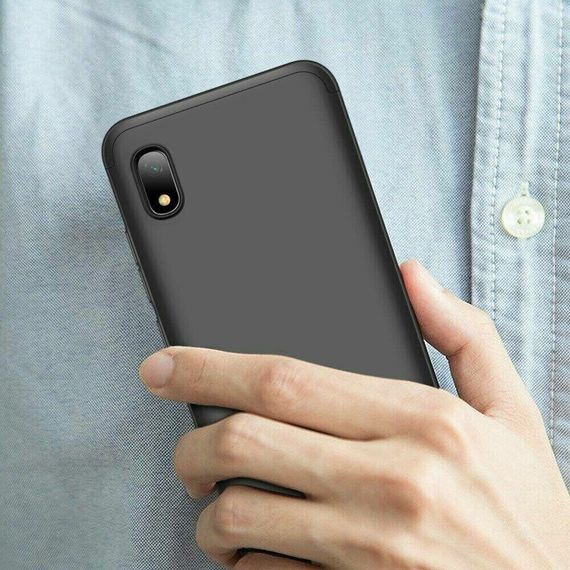 Чохол GKK 360 градусів для Samsung Galaxy A10 колір Чорний | Зображення 2