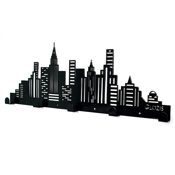 Вешалка настенная Glozis City H-053 50 х 18см | Зображення 1