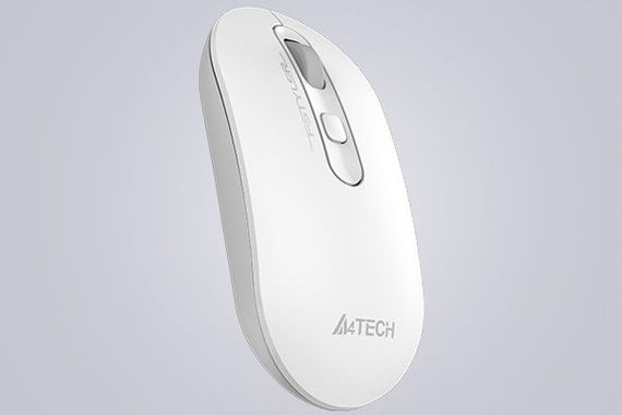Миша бездротова A4Tech Fstyler FG20 (White),  USB, колір білий | Зображення 3