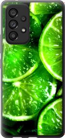 Чохол на Samsung Galaxy A53 A536E Зелені часточки лимона "852u-2585-2448"