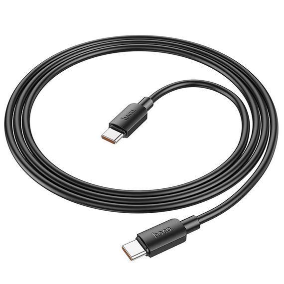 Дата кабель Hoco X96 Hyper Type-C to Type-C 60W (1m) Black | Зображення 3