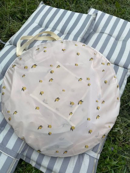 Дитяча пляжна палатка з двома матрасами Принт Лимон | Зображення 5