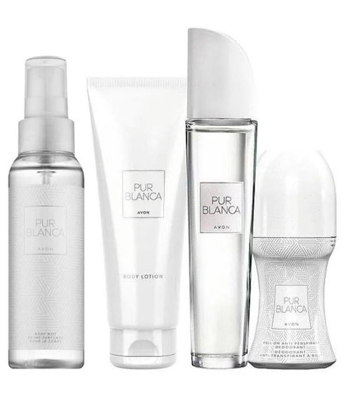 Жіночий парфумований набір 4-в-1 Avon Pur Blanca для Неї