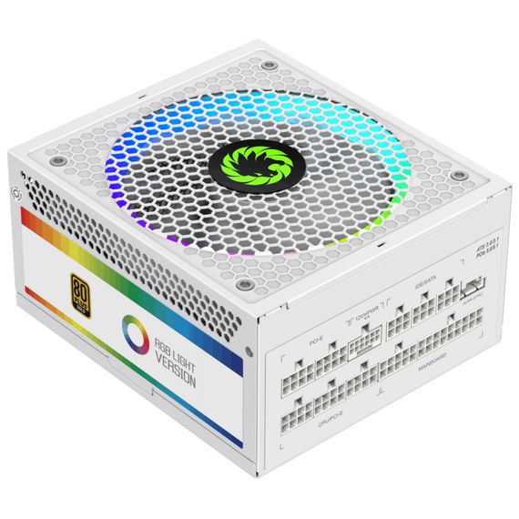 Блок живлення Gamemax 1050W (RGB1050 PRO WH (ATX3.0/3.1 PCI) | Зображення 1