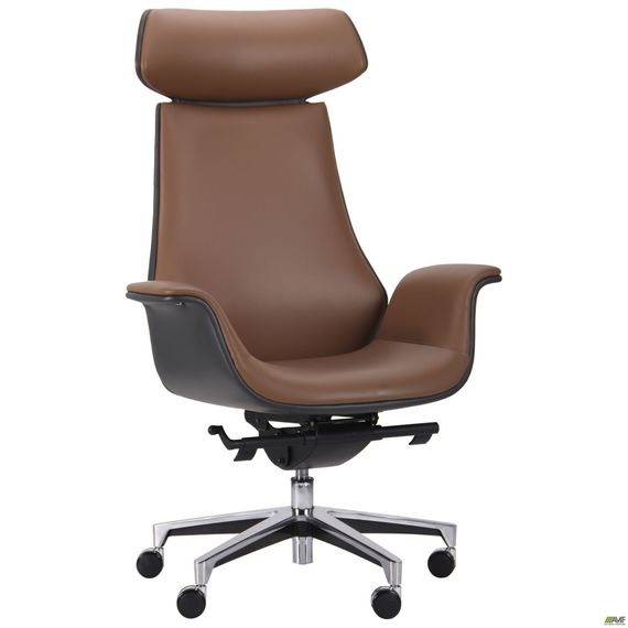 Кресло руководителя AMF Bernard HB BrownDark Gray Кресло AMF Bernard HB BrownDark Gray | Зображення 6