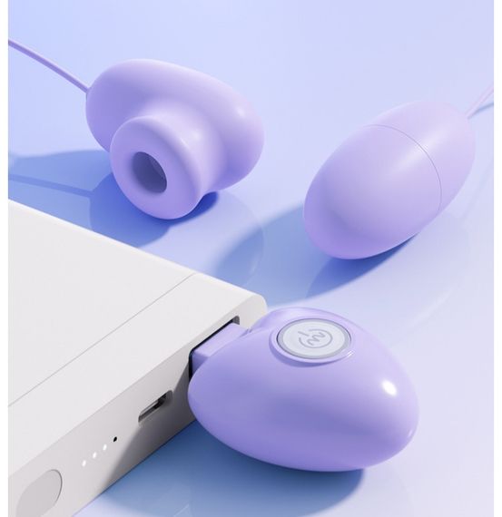 Секс масажери "Flirting vibrator", колір фіолетовий, 10 режимів вібрації Sex Aura | Зображення 3