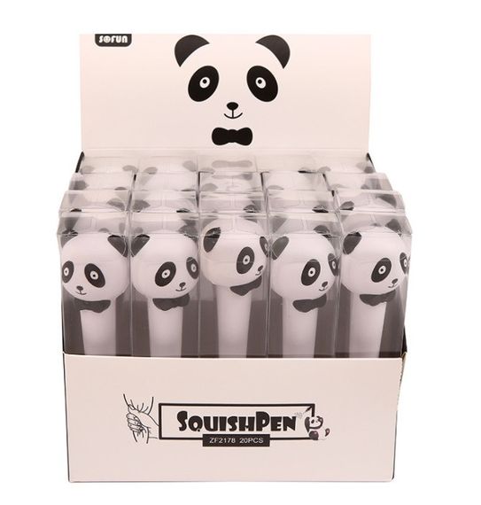 Набір ручок масляних 0.7 мм BP5029 Squishy Panda (2шт) | Зображення 8