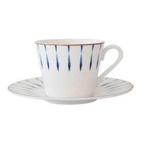Чашка з блюдцем Gipfel Azzurro GP-40725 250 мл