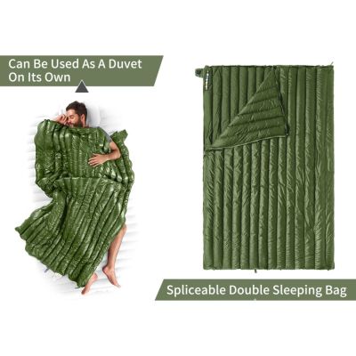 Спальный мешок Naturehike CWM295 CNK2300SD013, зелений (6976023920882) | Зображення 5