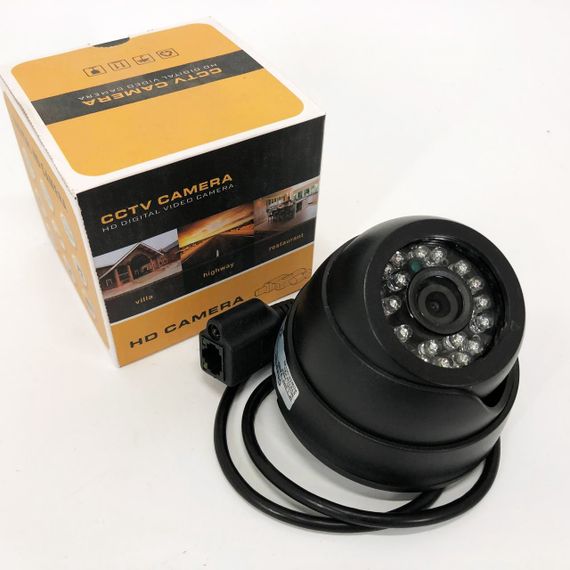 Камера видеонаблюдения купольная HD Camera 349 IP 1.3 mp, Камера наблюдения для квартиры | Зображення 4