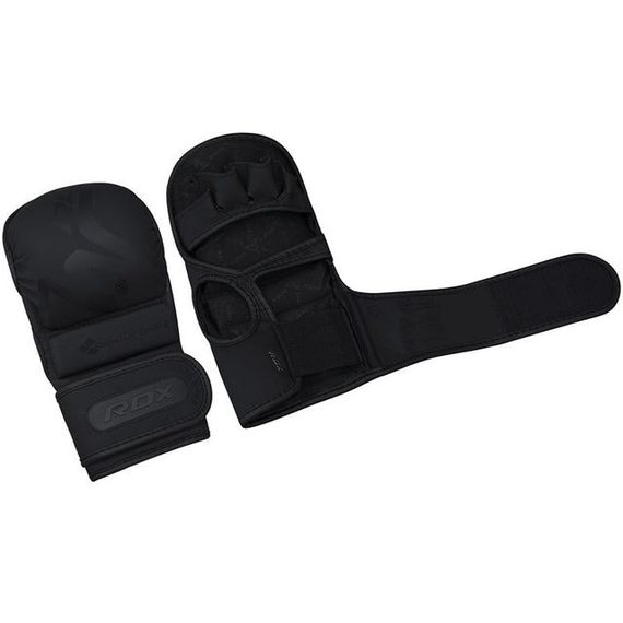 Рукавиці неопренові RDX T15 Noir Inner Matte Black S | Зображення 4