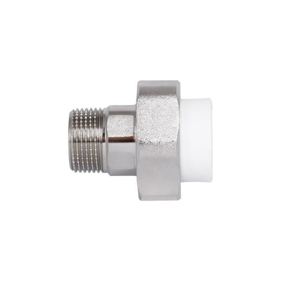 Сгон "Американка" PPR Blue Ocean "Белый" 25х3/4" НР | Зображення 3