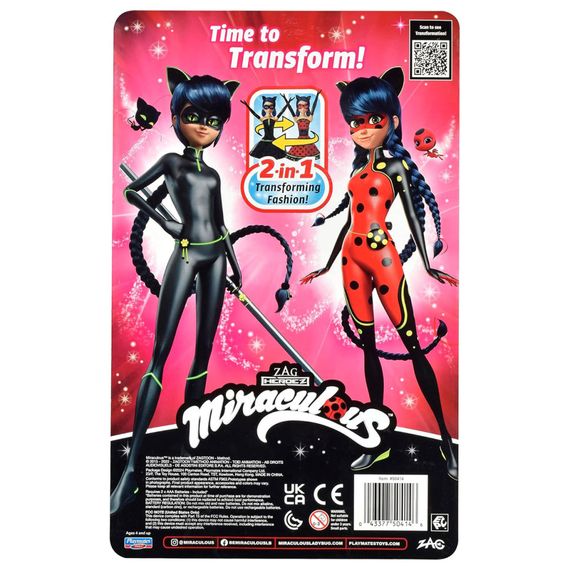Інтерактивна лялька "Леді Баг та Супер-Кіт" Miraculous 50414 дизайнерське перетворення | Зображення 5