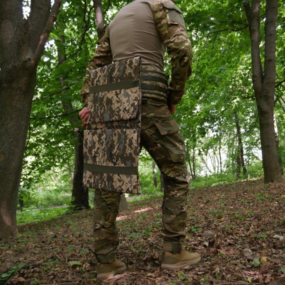 Каремат п'ятиточка чотирьохсекційна Kiborg П-4 Оксфорд Піксель | Зображення 9