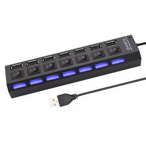 USB 2 на 7 портів зарядний пристрій для смартфона планшета павербанка