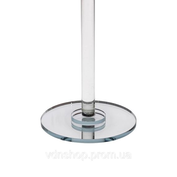 Тортівниця скляна на високій ніжці 30×60 см кругла підставка для торта, капкейків HP-4-88M | Зображення 2