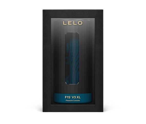 Смарт-мастурбатор LELO F1S V3 XL Teal, увеличенный, 2 мотора, 8 режимов, стимуляция звуковыми волнами Sex Aura | Зображення 3