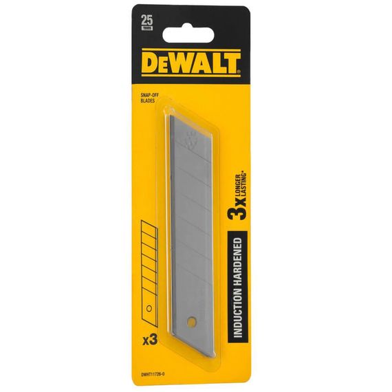 Леза запасні шириною 25 мм з сегментами, що відламуються 3шт DeWALT DWHT11726-0 | Зображення 2