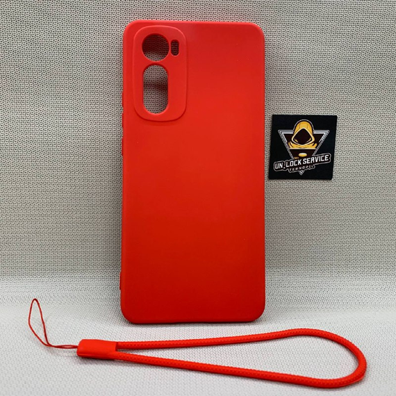 Чохол Motorola Edge 30 SoftTouch Silicone Протиударний чохол софт тач Червоний