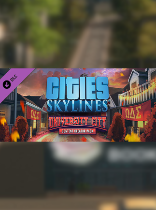 Cities: Skylines - Content Creator Pack: University City Steam Gift EUROPE