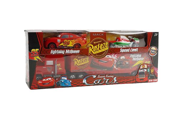 Набір машинок "Cars" 555-11, 3 машинки в наборе, инерция, в коробке (6977096110972)