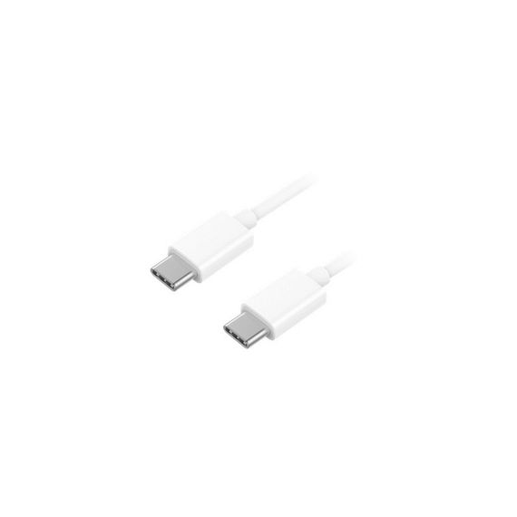 Дата кабель USB Type-C to Type-C 1.0m white Samsung (EP-DA705BWRGRU) | Зображення 1
