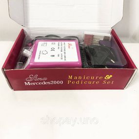 Фрезер для нігтів Beauty nail DM-14/2000, Машинка для зняття гель лаку Фрезер манікюру педикюру TF-43
