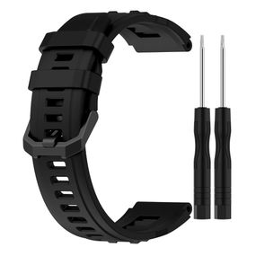 Силиконовый ремешок Primolux для смарт-часов Xiaomi Amazfit T-Rex Ultra (A2142) - Black