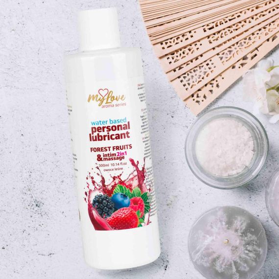 2в1 лубрикант та масажний гель - MyLove Aroma Series Intim&Massage Forest Fruits, 300 мл Sex Aura | Зображення 2