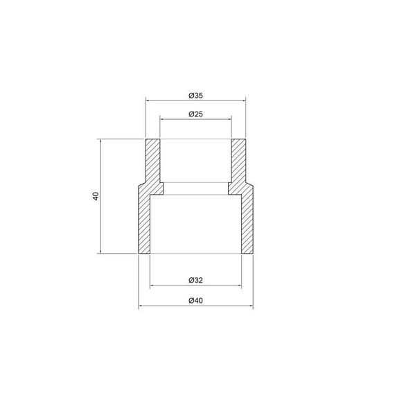 Муфта PPR Thermo Alliance 32х25 | Зображення 1
