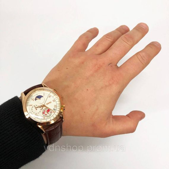 Наручні чоловічі годинники SKMEI Чоловічі наручні годинники QU-19 | Зображення 7