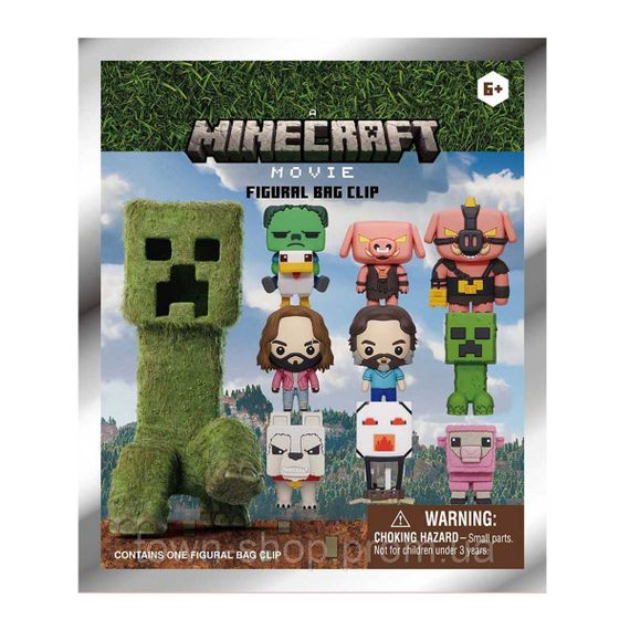 Игровая фигурка на клипсе Monogram серии Minecraft в кино S1