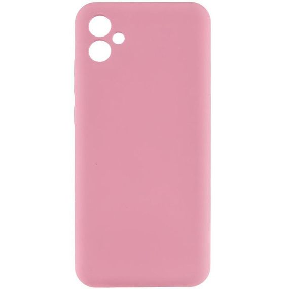 Чехол Silicone Cover Lakshmi Full Camera (AAA) для Samsung Galaxy A07 Розовый / Light pink
