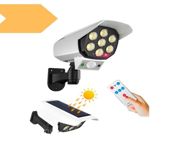 Вуличний ліхтар у вигляді камери 10 годин у роботі XPRO Light BL JLP на сонячній батареї камера муляж (7728_268)