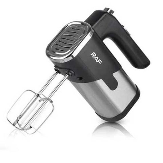 Міксер ручний на кухню RAF R-6630 5 швидкостей 2 насадки 300 W, двовінчиковий міксер, міксер для збивання | Зображення 4