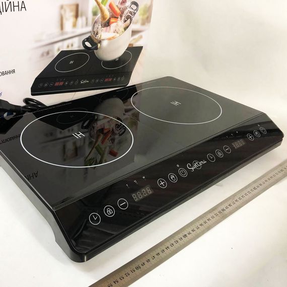 Міні електроплита, Портативна плита для готування, Зручна портативна плита, Комфорочна електроплита SM-68 | Зображення 11