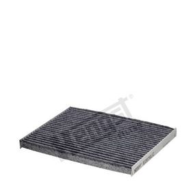 Фильтр салона угольный Nissan Qashqai/X-Trail 07-, Hengst, E2976LC,