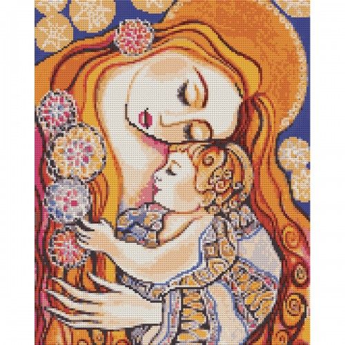 Алмазна мозаїка на підрамнику Santi Материнське кохання 954708 40х50 см
