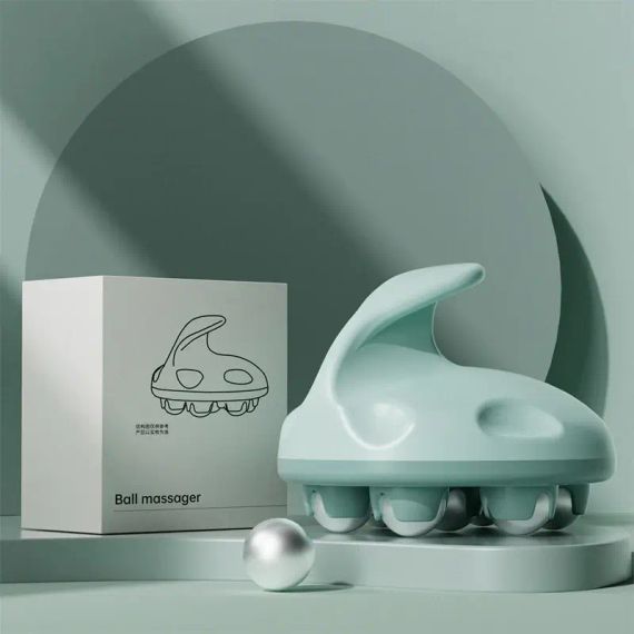 Роликовый-антицеллюлитный массажер Body Shape 7 шт массажных роликов | Зображення 1